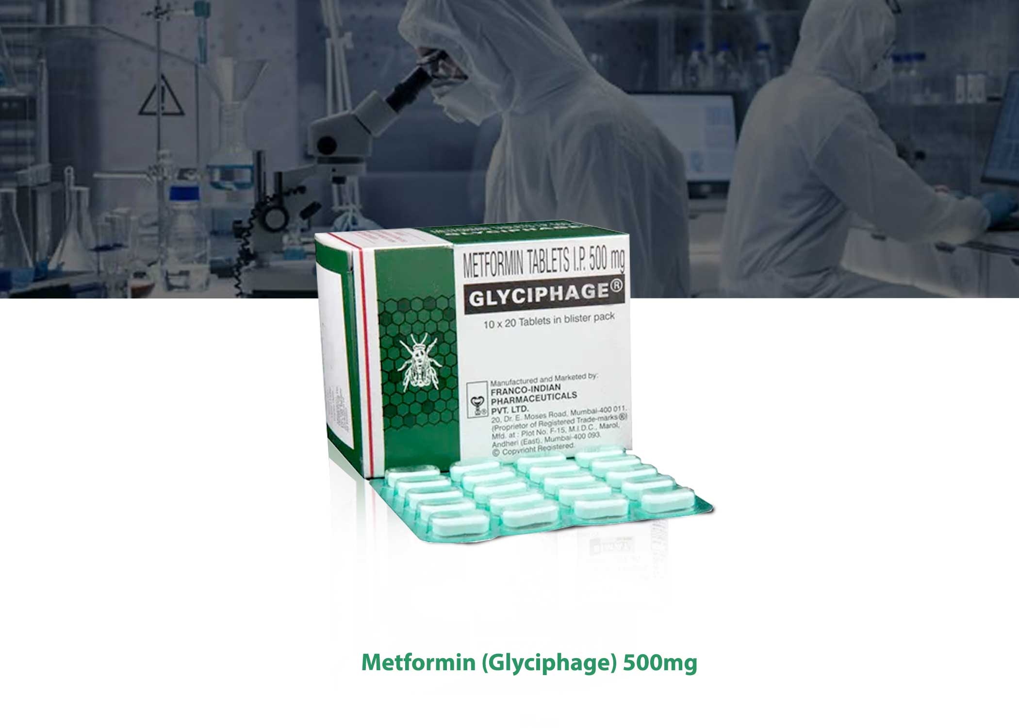 Metformin Glyciphage 500mg