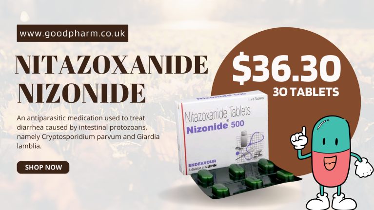 Nitazoxanide (Nizonide) 500mg – Uses, Price, Side Effects and More